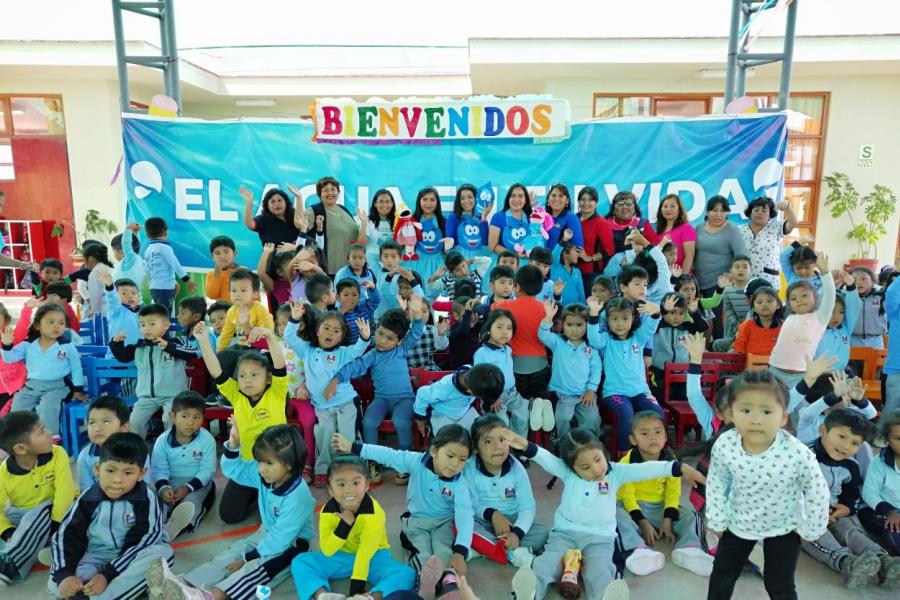 Por el día mundial del agua EPS Moquegua promueve la participación de más de 600 escolares en actividades de educación sanitaria