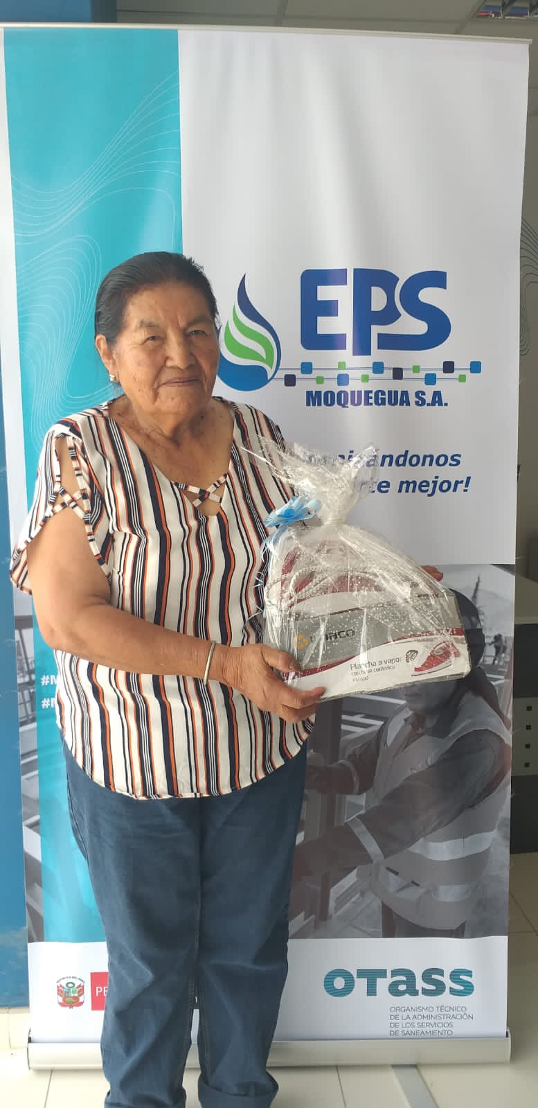 EPS Moquegua premia a sus clientes puntuales