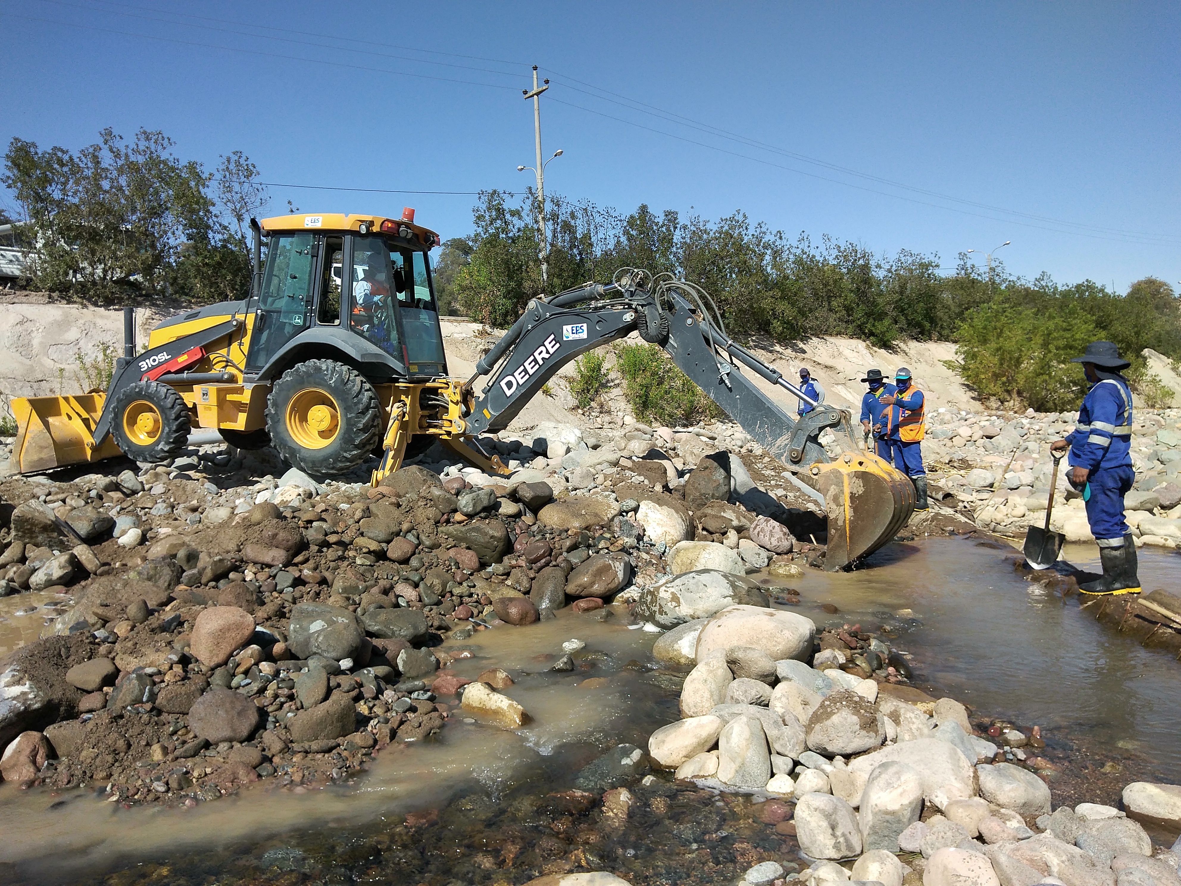 EPS Moquegua reinicia trabajos de mantenimiento de sistemas de agua potable