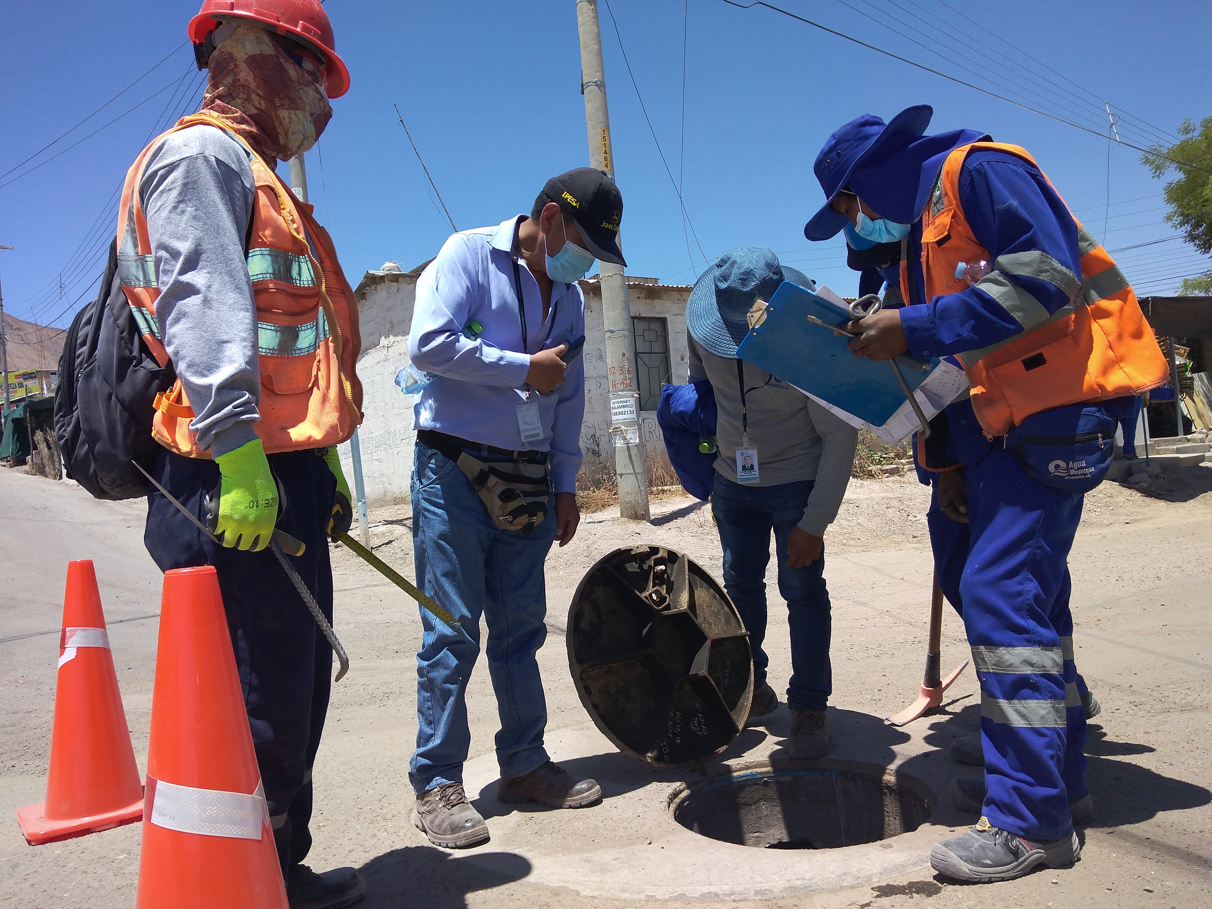 EPS Moquegua recepcionó Obra de mejoramiento e instalación del sistema de agua potable y alcantarillado del CP Los Ángeles